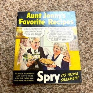Aunt Jenny’s Favorite Recipes cook book